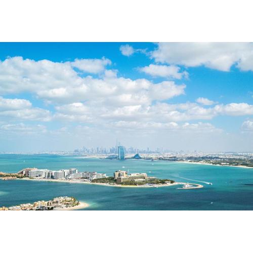 35th Fl 1BR in Palm Tower - Nakheel Mall & Sea View