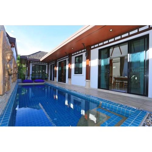 3bedroom pool villa only 250m to the Rawai beach F10