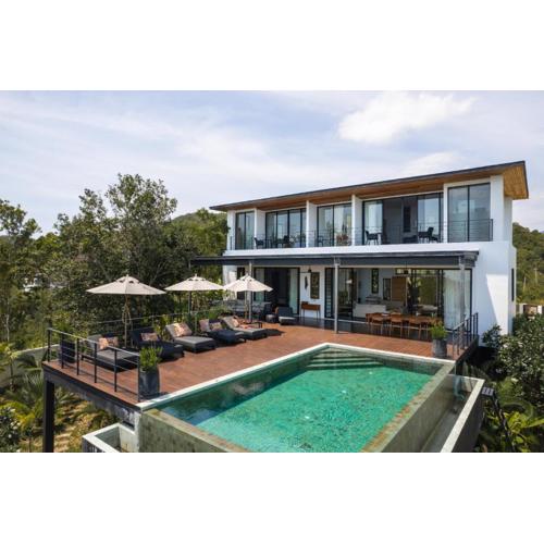 3br luxury sea view villa, koh Phangan