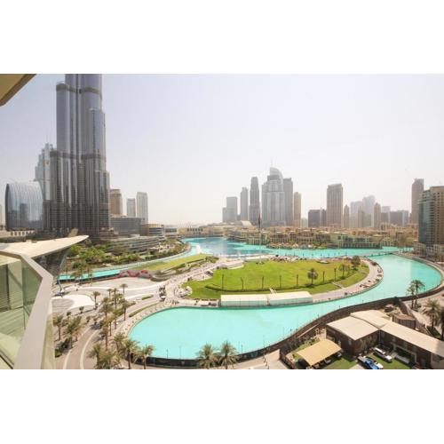 3BR + Maids Elegance with Burj & Fountain Views