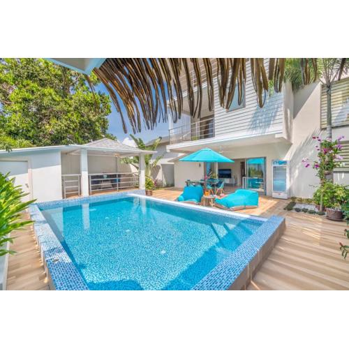 4-bdr luxury villa at a villa resort with beach club and concierge service
