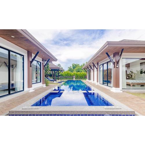 4 BR Jacuzzi Pool Villa with Playground, near Layan, Laguna, Bang Tao beach