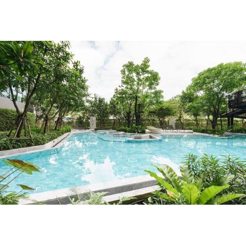 4-Ideo New Rama 9 游泳池公寓 二房二卫WiFi