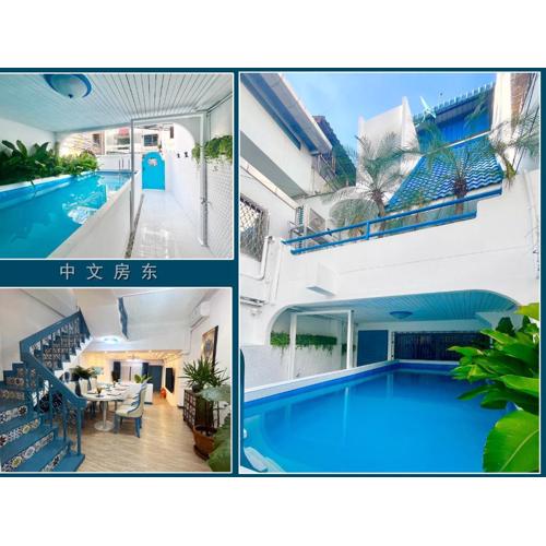 曼谷市中心素坤逸4卧 泳池别墅 近nana 近Asoka