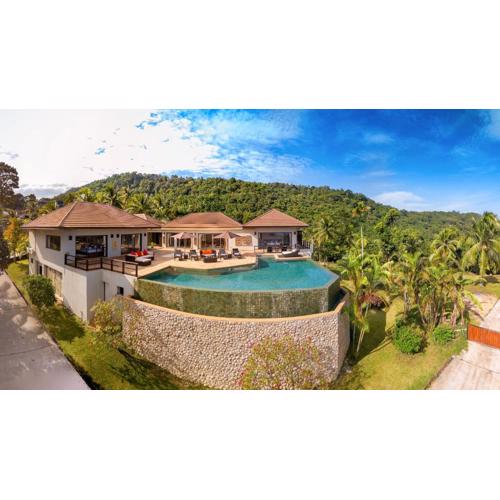 5 Bedroom Sea View Villa Bubbles SDV376 By Samui Dream Villas