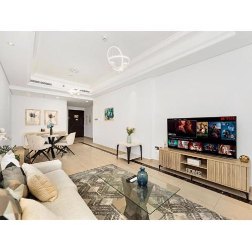 5 Min to Dubai Mall Lux Stay Tennis Court