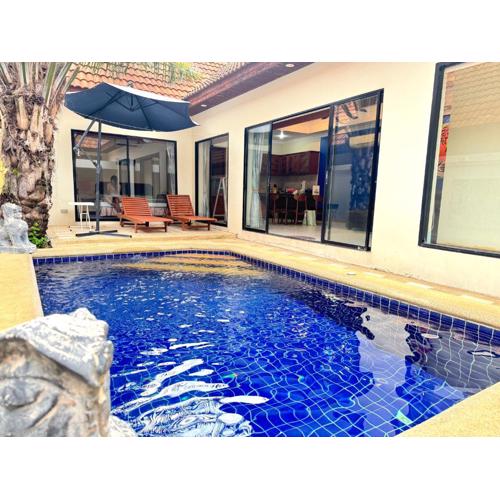 芭提雅临海梦想别墅5分钟到达海滩