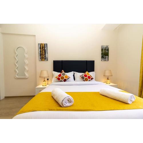 65-inch TV, Westlands Apt, Rooftop Pool, Gym, BBQ