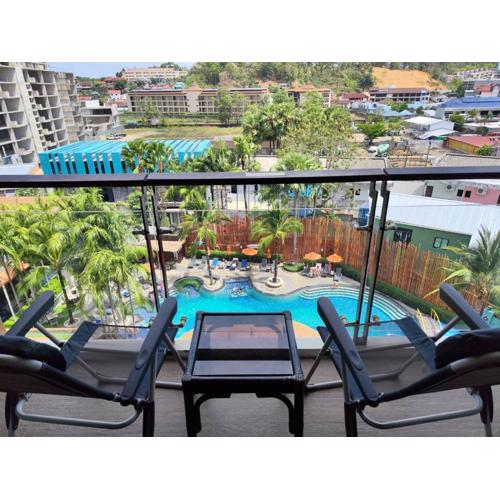 7 Floor - Pool view Studio room at TBHR near Kata beach