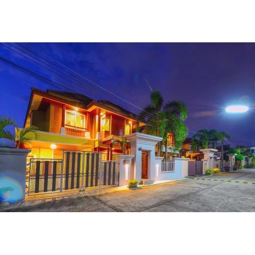 74 Patong villa walk to Bangla Rd in 10min 3 room cozy modern style