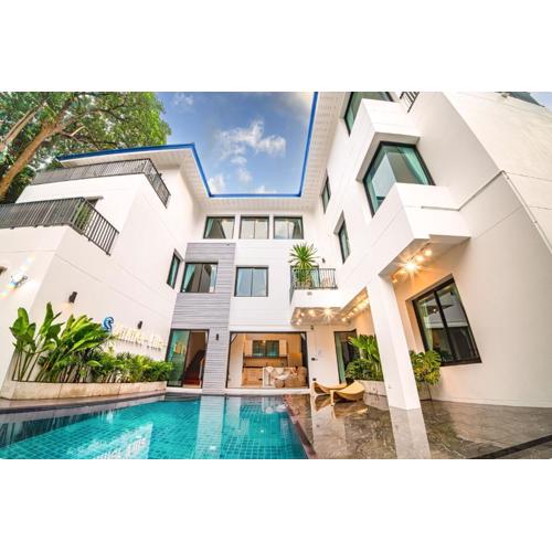 943summer villa曼谷中心Asok&Tong lor800平海天别墅