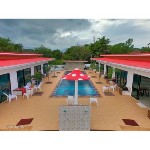 สุขสำราญรีสอร์ท หาดเจ้าหลาว จันทบุรี