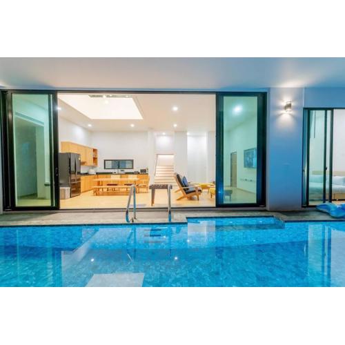 สุขใจพูลวิลลาหัวหิน วิลลาส่วนตัววิวทะเลใจกลางเมือง