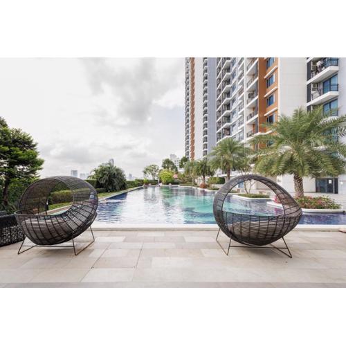 曼谷繁华地区公寓 免费上网 家居家电齐全