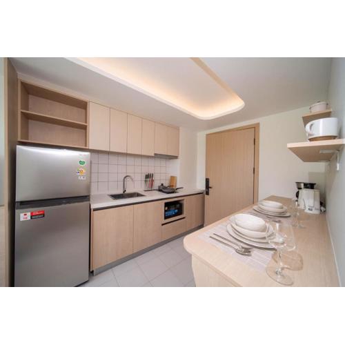 全新现代风格 魅力泳池公寓