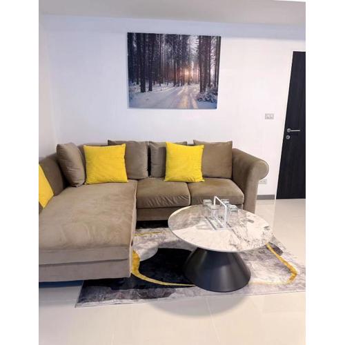 两室一厅两卫清迈市中心舒适大平层