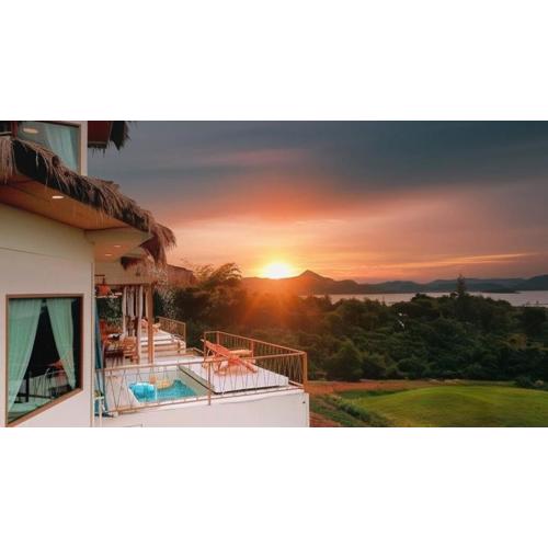 บ้านฟาร์มรักพูลวิลล่าวิวทะเลสาปแก่งกระจาน