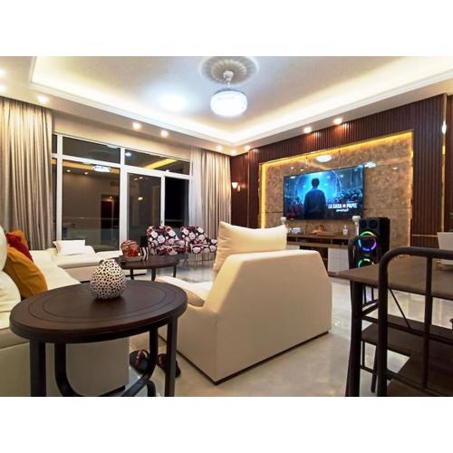 شقة فخمة وواسعة تسع عائلة كبيرة