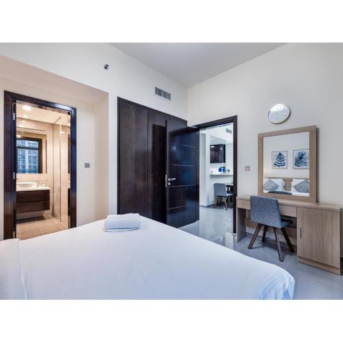 A-Living Stylish 1BR Apartment at Merano Tower near Burj khalifa & Dubai Mall