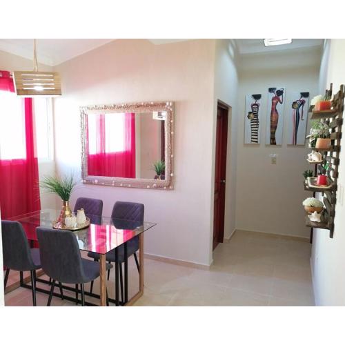 Acogedor-Hermoso apart completo equipado de 2 hab.