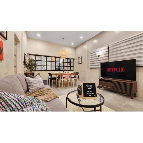 Aesthetic Family Apt with Kitchen By The Beach