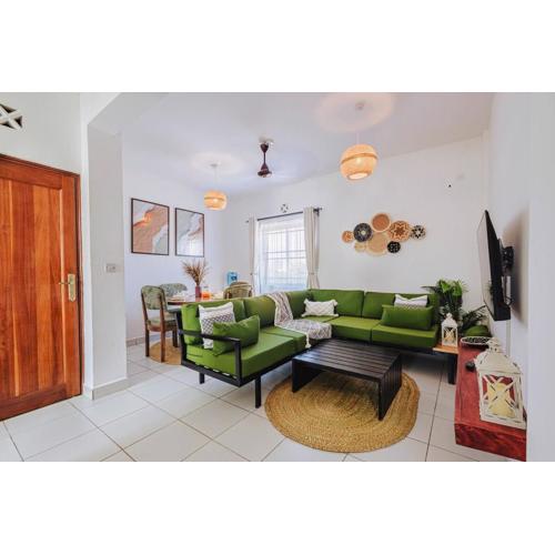 AfroBoho Haven - Chic 2BR in Buxton, Mombasa
