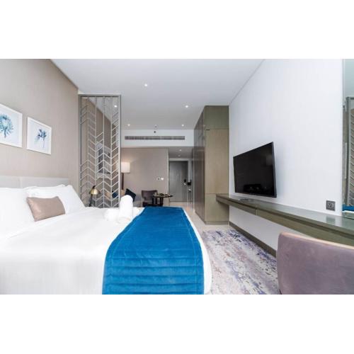 Ahlan HH - Charming Studio at Damac Prive with Canal View