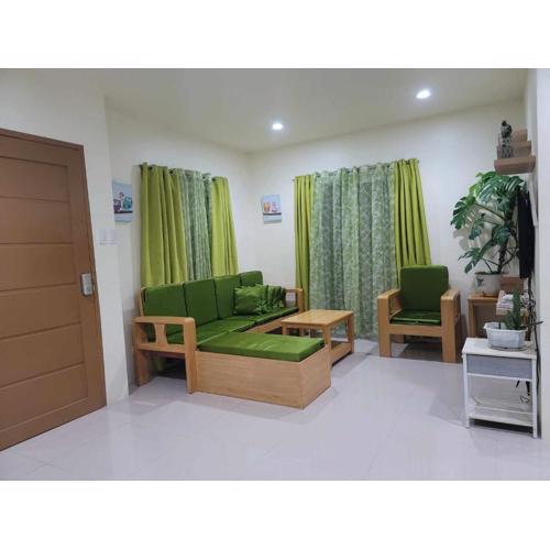 Air-Conditioned Living Room and Bedrooms