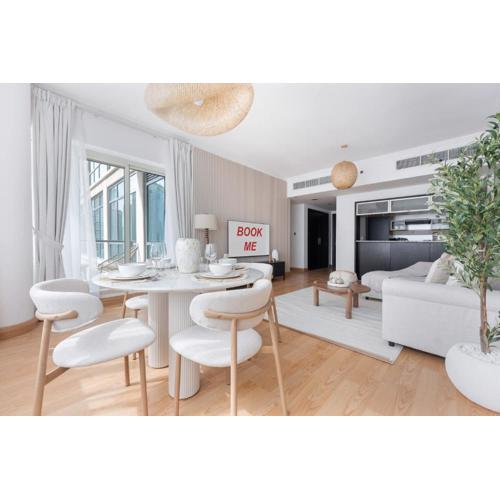 AirDXB - Dubai Marina sleeps 2 with Water Views