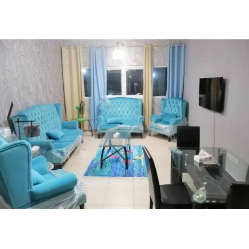 Ajman one tawors furnished flat