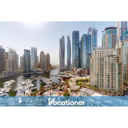 Al Mesk Tower - One Bed with Scenic Marina Views