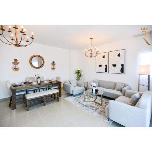 Al Reef Downtown 3BR Serene View Escape