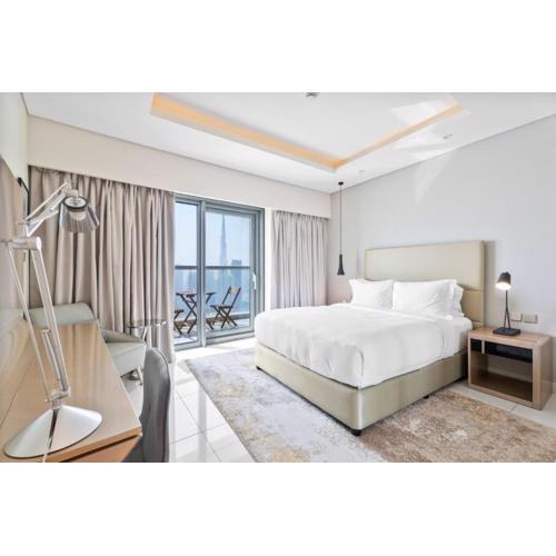 ALiving Supreme 2BR Paramount Towers Business Bay with Burj Khalifa view 6202