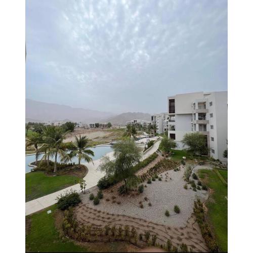 Amazing gateway in Jebel Sifah