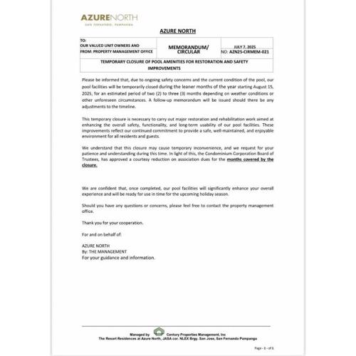 Analiza Penthouse Azure North
