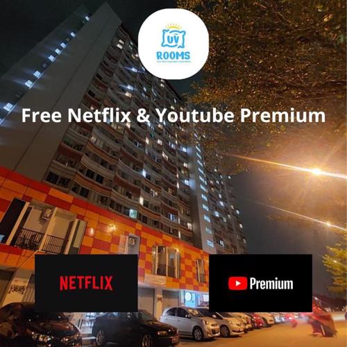 Apartemen Riverview Tower Mahakam With Netflix By UVroomsOfficial