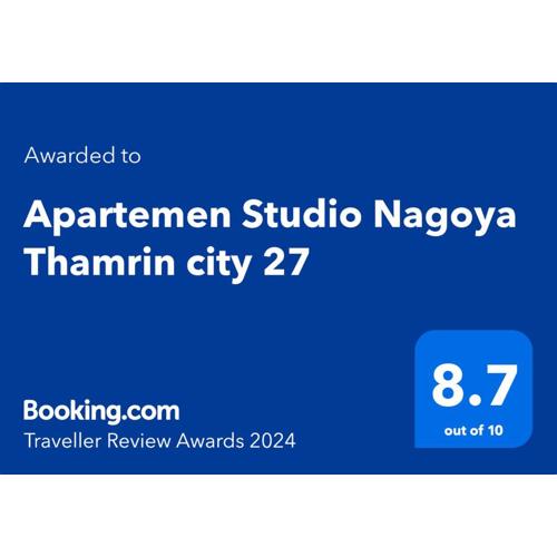 Apartemen Studio Nagoya Thamrin city 27