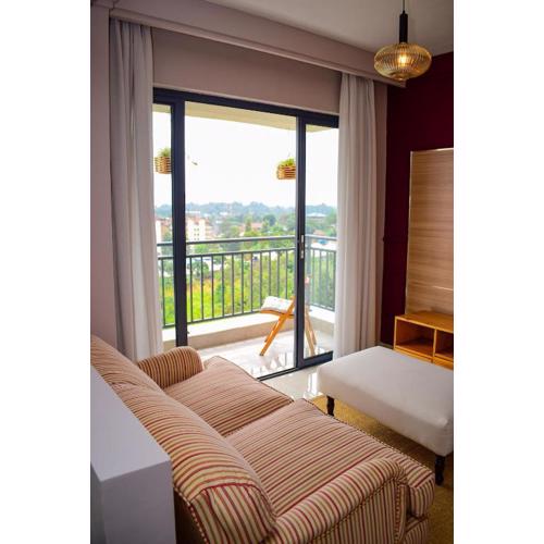 Apartment near UN,VillageMarket,breakfast,gym,pool