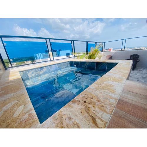 Apartment with Jacuzzi and ocean view