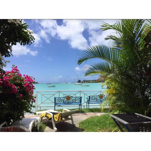 Apartment with sea view in Grand Baie, terrace & garden - 75 m²