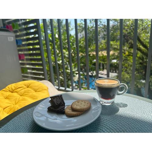 Apartments pool view in Title Residence Naiyang