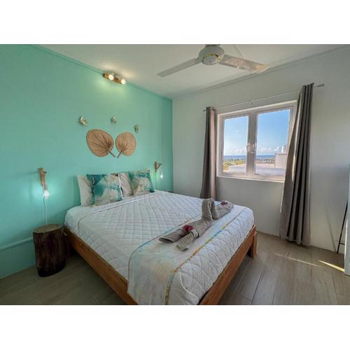 Appartement T2 La Colombe vue mer et montagne