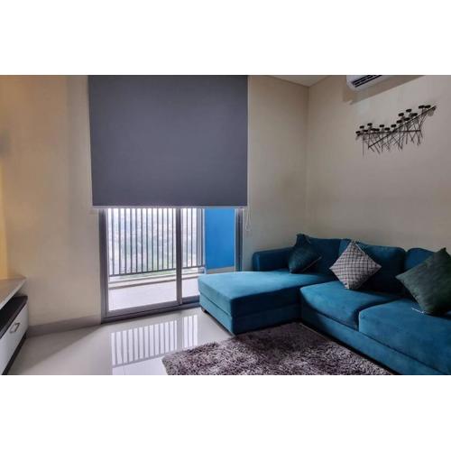Apt Pejaten Park Residence 2 BR Grey dgn Netflix, Bathub, Pool