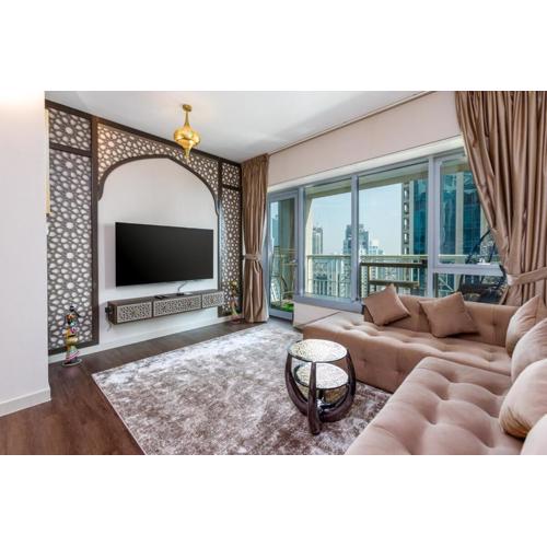 Arabian Nights 1BR - Burj Khalifa & Fountain Views - 5 Mints Walk to Burj Khalifa and Dubai Mall