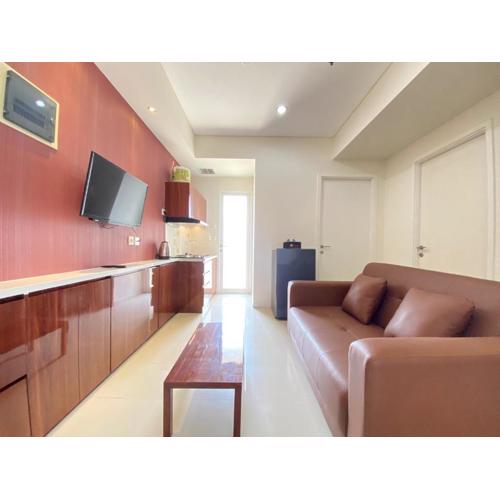 Artistic & Private 2BR Apartment at Parahyangan Residence By Travelio