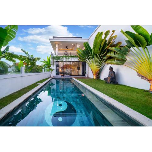 Astaga villa 3 Canggu center, rice field view