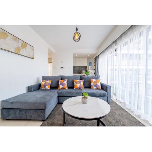 ASTORIA 1BDR with a gym&pool with views