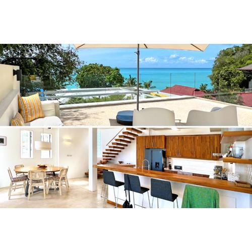 At the Beach Spacious 2-level Design Home for 2-5 and 1 infant, Ao Yon Beach Phuket