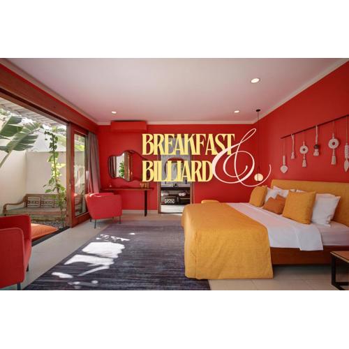 ATLAS XXL BEACH BOUTIQUE VILLA Fully Staffed Daily Breakfast Walking Distance to Berawa Beach