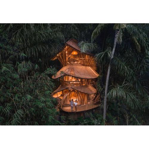 Aura House 2bds Eco Bamboo House, Pool, River View